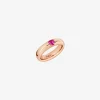 DAC3000 HEART SR09R 010 Dodo heart ring rose gold synthetic ruby