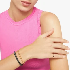 DBB9103 RONDE R9R9A 110 Dodo rondelle bracelet 9k rose gold silver 18k yellow gold