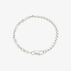 Bracciale nodo in argento 925.