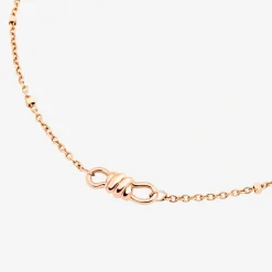 Alternative view of Bracciale nodo in oro rosa 9K.