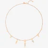 DCC1005 SSTAR DB09R 010 Dodo necklace 13 stars 9k rose gold 3 stars 9k rose gold 18 white diamonds