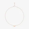 DCC3003 KNOT0 DB09R 010 Dodo nodo necklace 9k rose gold white diamond