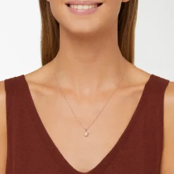 DMB4005 ANGES 0009R 110 Dodo angelfish charm 9k rose gold