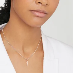 DMB4007 SEAHS 0009R 110 Dodo seahorse charm 9k rose gold