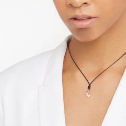 Alternative view of Ciondolo dodo junior in oro rosa 9K.