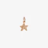 DMB5003 STARS DBR9R 010 Dodo precious star charm 9k rose gold brown diamonds