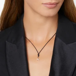 DMB5003 STARS DBR9R 110 Dodo precious star charm 9k rose gold brown diamonds