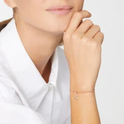 DMB6005 MOONS 0009R 110 Dodo moon charm 9k rose gold