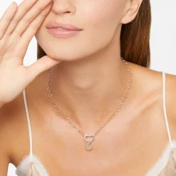 DMB7035 HEARL 0009R 110 Dodo heart charm 9k rose gold