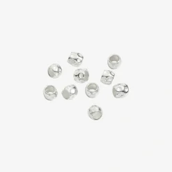 Set 10 componenti granelli in argento 925.